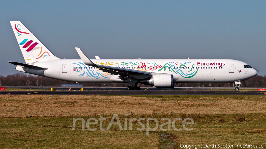 Eurowings (PrivatAir) Boeing 767-316(ER) (HB-JJF) | Photo 240723