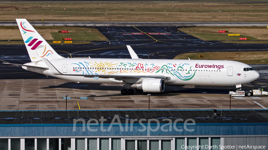 Eurowings (PrivatAir) Boeing 767-316(ER) (HB-JJF) | Photo 254772