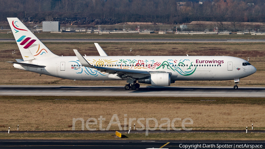 Eurowings (PrivatAir) Boeing 767-316(ER) (HB-JJF) | Photo 254773