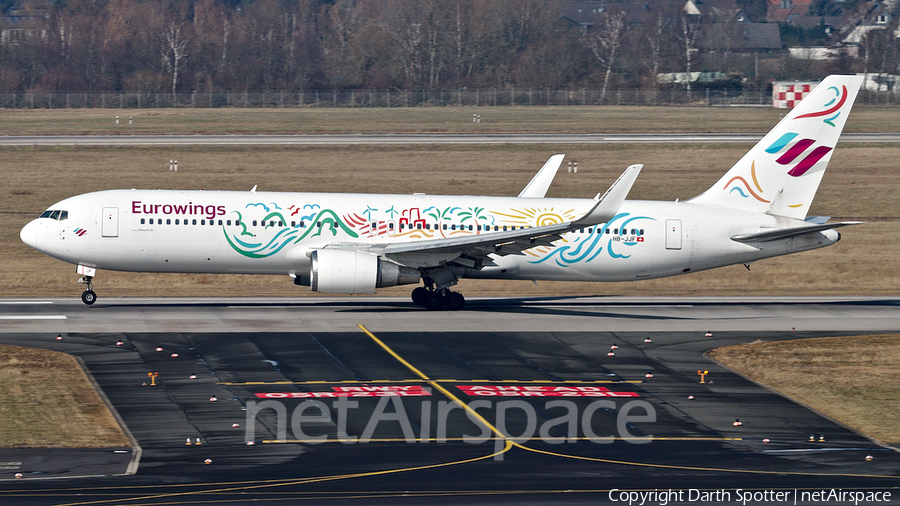 Eurowings (PrivatAir) Boeing 767-316(ER) (HB-JJF) | Photo 257476