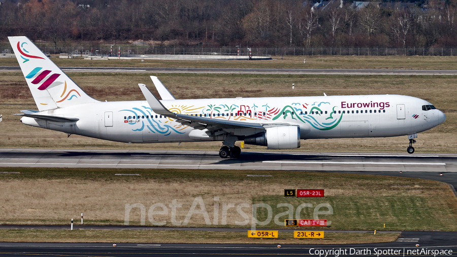Eurowings (PrivatAir) Boeing 767-316(ER) (HB-JJF) | Photo 260441