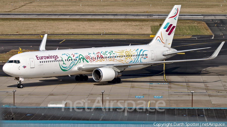 Eurowings (PrivatAir) Boeing 767-316(ER) (HB-JJF) | Photo 260442