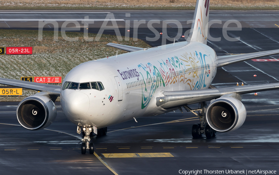 Eurowings (PrivatAir) Boeing 767-316(ER) (HB-JJF) | Photo 445491