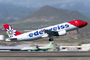 Edelweiss Air Airbus A320-214 (HB-JJK) at  Tenerife Sur - Reina Sofia, Spain