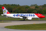 Edelweiss Air Airbus A320-214 (HB-JJL) at  Hamburg - Fuhlsbuettel (Helmut Schmidt), Germany