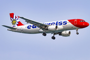 Edelweiss Air Airbus A320-214 (HB-JJL) at  Gran Canaria, Spain