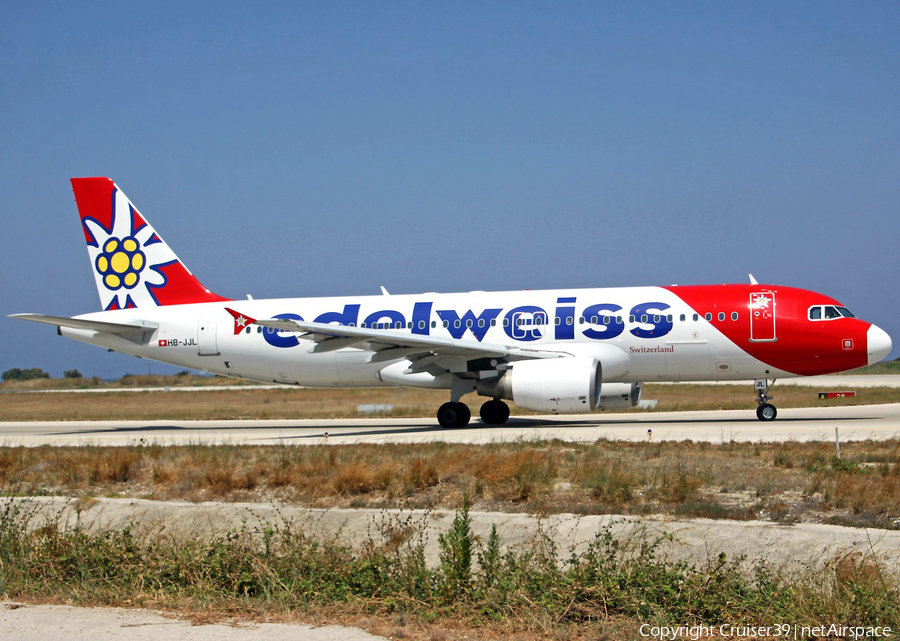 Edelweiss Air Airbus A320-214 (HB-JJL) | Photo 292063