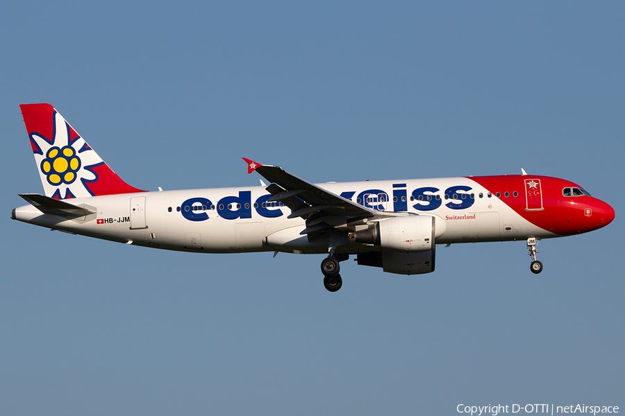 Edelweiss Air Airbus A320-214 (HB-JJM) | Photo 247004