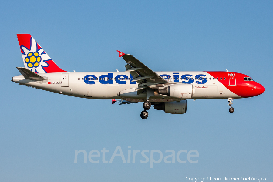 Edelweiss Air Airbus A320-214 (HB-JJM) | Photo 254067