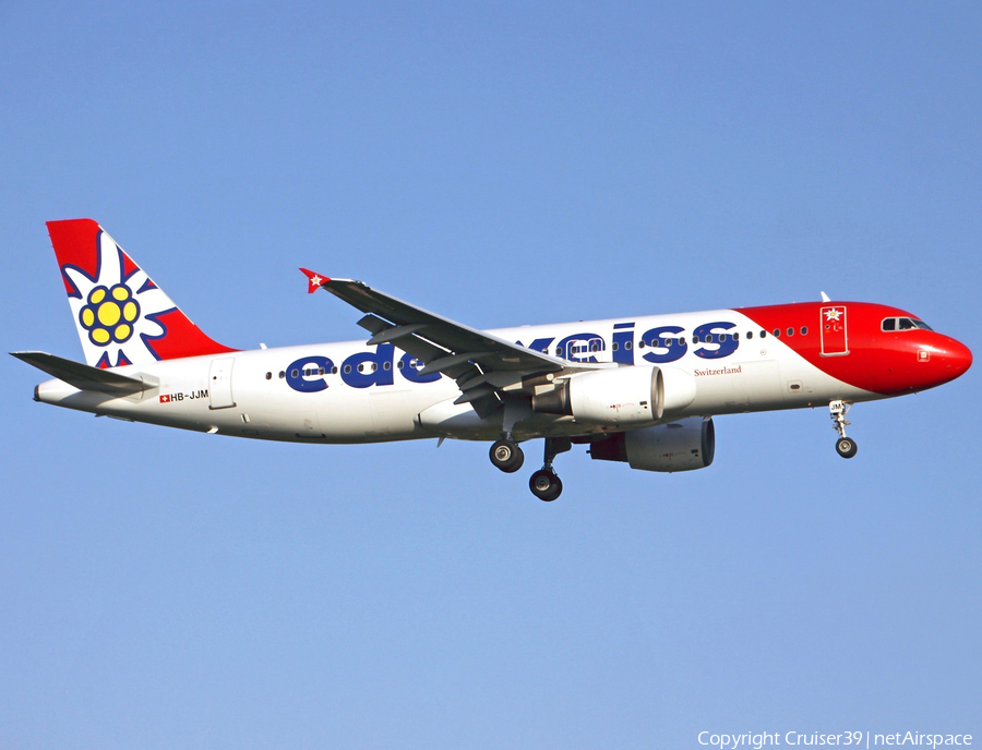 Edelweiss Air Airbus A320-214 (HB-JJM) | Photo 287653