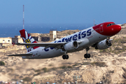 Edelweiss Air Airbus A320-214 (HB-JJM) at  Gran Canaria, Spain