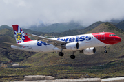 Edelweiss Air Airbus A320-214 (HB-JJM) at  La Palma (Santa Cruz de La Palma), Spain