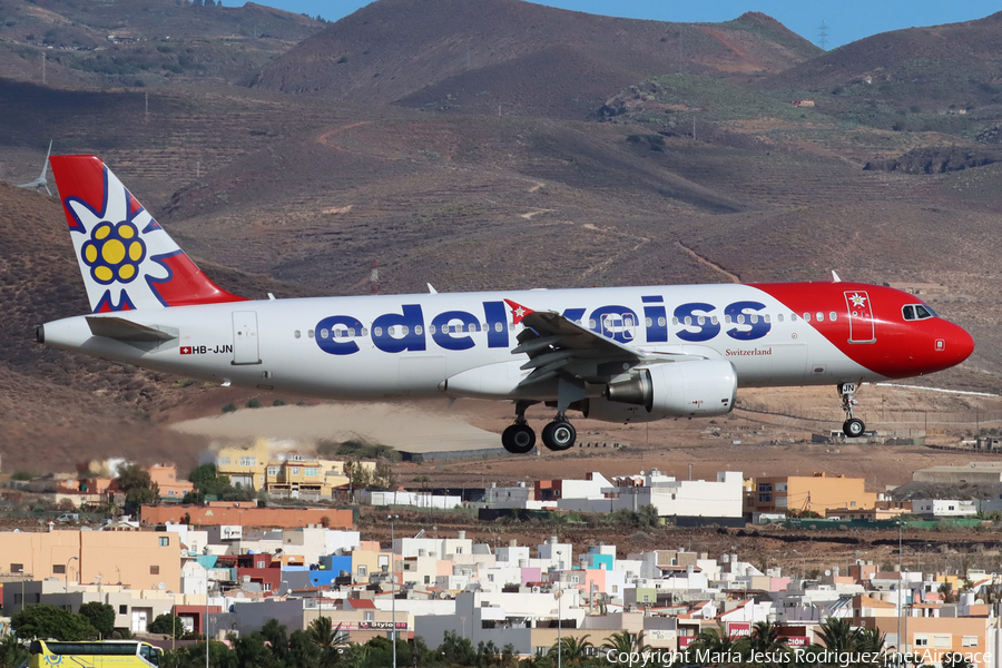 Edelweiss Air Airbus A320-214 (HB-JJN) | Photo 517490