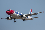 Edelweiss Air Airbus A320-214 (HB-JJN) at  Gran Canaria, Spain