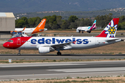 Edelweiss Air Airbus A320-214 (HB-JJN) at  Palma De Mallorca - Son San Juan, Spain