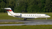 Jet Aviation Business Jets Gulfstream G650ER (HB-JKP) at  Hamburg - Fuhlsbuettel (Helmut Schmidt), Germany