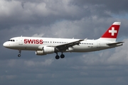 Swiss International Airlines Airbus A320-214 (HB-JLP) at  Hamburg - Fuhlsbuettel (Helmut Schmidt), Germany