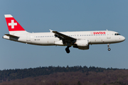 Swiss International Airlines Airbus A320-214 (HB-JLQ) at  Zurich - Kloten, Switzerland