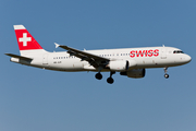 Swiss International Airlines Airbus A320-214 (HB-JLR) at  Zurich - Kloten, Switzerland