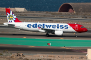 Edelweiss Air Airbus A320-214 (HB-JLS) at  Gran Canaria, Spain