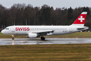 Swiss International Airlines Airbus A320-214 (HB-JLS) at  Hamburg - Fuhlsbuettel (Helmut Schmidt), Germany