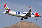 Edelweiss Air Airbus A320-214 (HB-JLT) at  Lanzarote - Arrecife, Spain