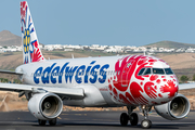 Edelweiss Air Airbus A320-214 (HB-JLT) at  Lanzarote - Arrecife, Spain