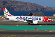 Edelweiss Air Airbus A320-214 (HB-JLT) at  Gran Canaria, Spain