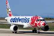 Edelweiss Air Airbus A320-214 (HB-JLT) at  Rhodes, Greece