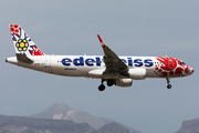 Edelweiss Air Airbus A320-214 (HB-JLT) at  Tenerife Sur - Reina Sofia, Spain