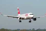 Swiss International Airlines Airbus A320-214 (HB-JLT) at  Manchester - International (Ringway), United Kingdom