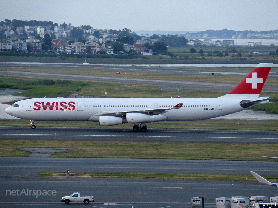 Swiss International Airlines Airbus A340-313X (HB-JMA) | Photo 253581
