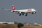 Swiss International Airlines Airbus A340-313X (HB-JMA) at  Johannesburg - O.R.Tambo International, South Africa