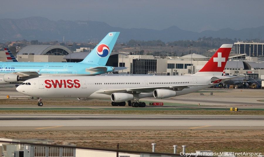 Swiss International Airlines Airbus A340-313X (HB-JMA) | Photo 607961