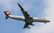 Swiss International Airlines Airbus A340-313X (HB-JMA) at  Chicago - O'Hare International, United States