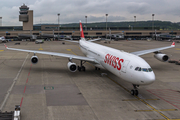 Swiss International Airlines Airbus A340-313X (HB-JMA) at  Zurich - Kloten, Switzerland