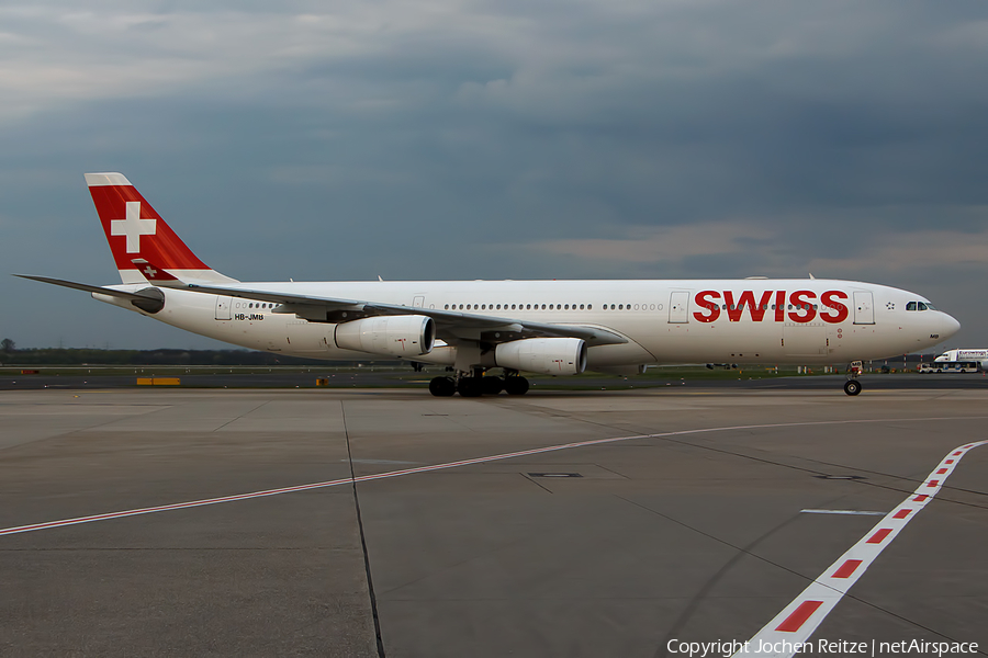 Swiss International Airlines Airbus A340-313X (HB-JMB) | Photo 153272
