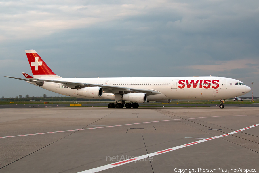 Swiss International Airlines Airbus A340-313X (HB-JMB) | Photo 153615