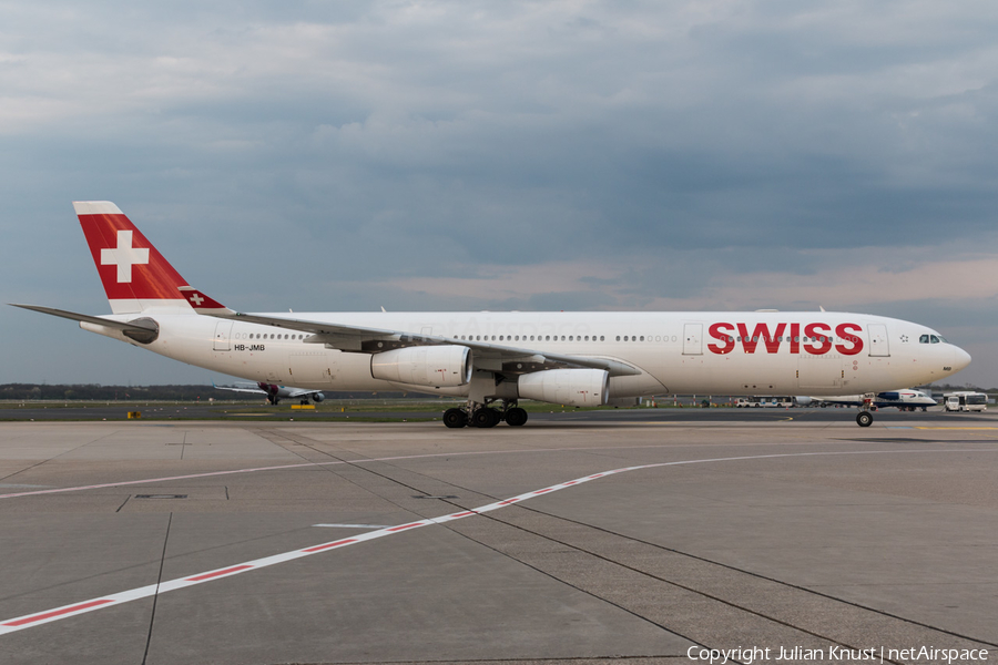 Swiss International Airlines Airbus A340-313X (HB-JMB) | Photo 153870