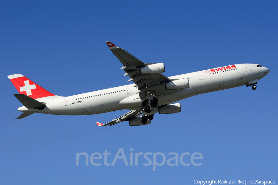 Swiss International Airlines Airbus A340-313X (HB-JMB) | Photo 70764