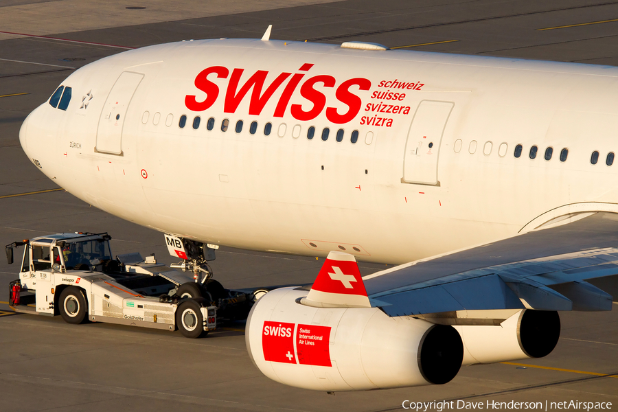 Swiss International Airlines Airbus A340-313X (HB-JMB) | Photo 11157