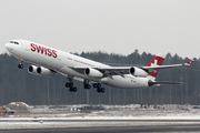 Swiss International Airlines Airbus A340-313X (HB-JMB) at  Zurich - Kloten, Switzerland