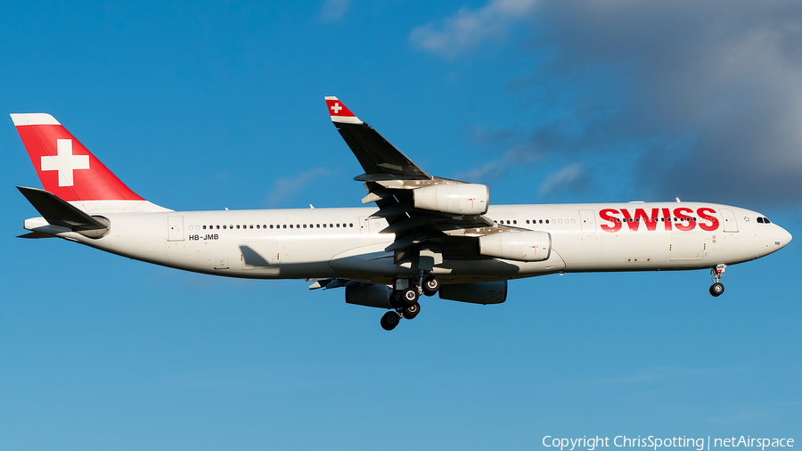 Swiss International Airlines Airbus A340-313X (HB-JMB) | Photo 282001