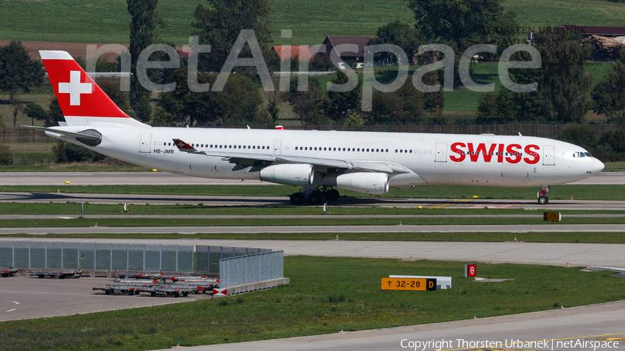 Swiss International Airlines Airbus A340-313X (HB-JMB) | Photo 344985