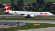 Swiss International Airlines Airbus A340-313X (HB-JMB) at  Zurich - Kloten, Switzerland