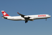 Swiss International Airlines Airbus A340-313X (HB-JMB) at  Zurich - Kloten, Switzerland