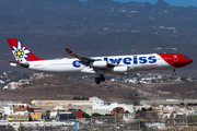 Edelweiss Air Airbus A340-313X (HB-JMC) at  Gran Canaria, Spain
