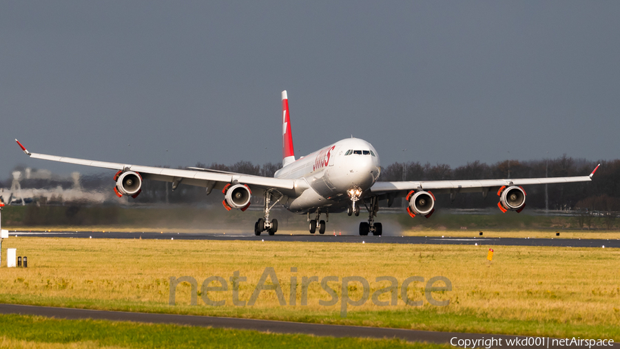 Swiss International Airlines Airbus A340-313X (HB-JMC) | Photo 488617