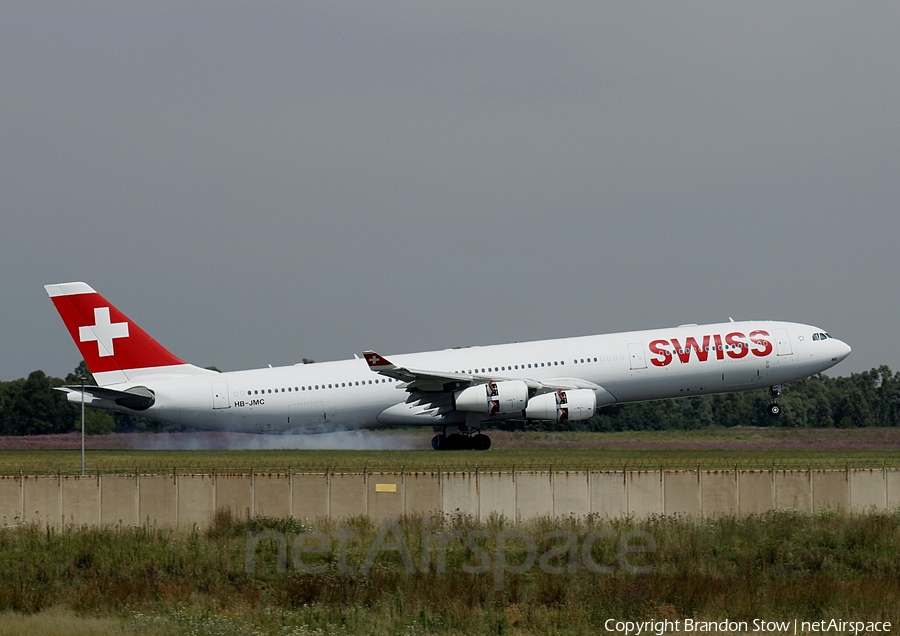 Swiss International Airlines Airbus A340-313X (HB-JMC) | Photo 315459