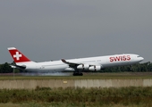 Swiss International Airlines Airbus A340-313X (HB-JMC) at  Johannesburg - O.R.Tambo International, South Africa